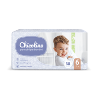 Подгузники детские Chicolino 6 (от 16+ кг), 38 шт